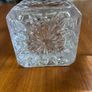 Trio of vintage glass/crystal decanters Price for all three Image 4