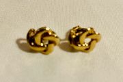 Vintage Gold Tone Earrings