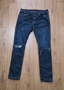 All Saints Cigarette Men's Skinny Distressed Jeans Size 32