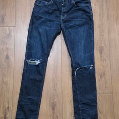 All Saints Cigarette Men's Skinny Distressed Jeans Size 32