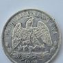 1872 Mexican 1 Peso "Balanza" silver coin Image 2