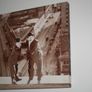 Stan & Ollie B/W Print on Canvas (40cm x 40cm) Image 2