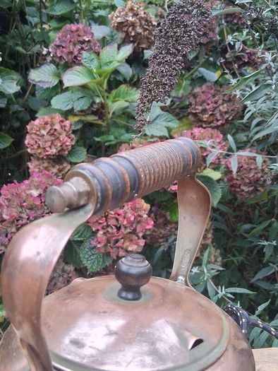 1930's Swan Copper Electric Kettle