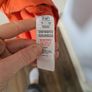 FW Bridge F&F Orange Front Tie Dress Size 8 Image 9