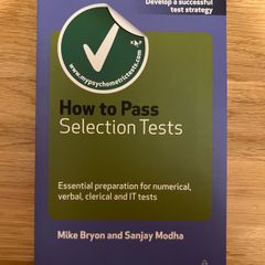 Selection Test study book