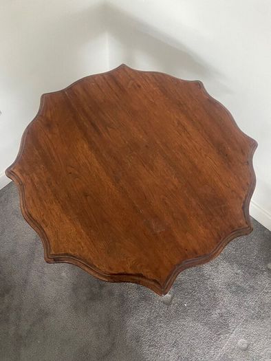 Solid Mahogany side table