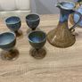Stoneware Jackson goblets, carafe, lamp base Image 2