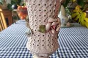 Capodimonte Italian porcelain lamp structure
