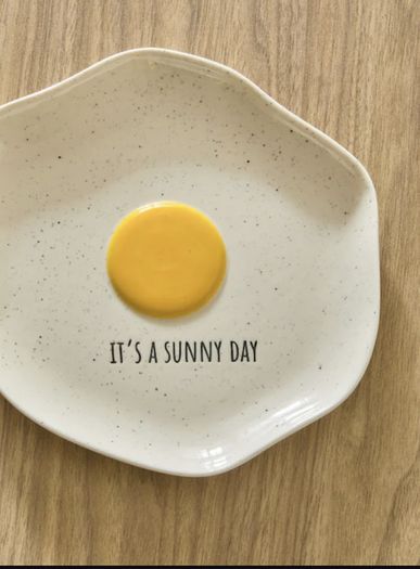Fried Egg Plates
