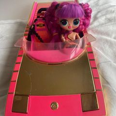 Lol doll and racing car