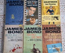 James Bond PAN Books Set