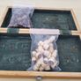 Vintage classic folding wooden chess set Image 5