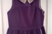 Gorgeous purple and gold top (never worn)