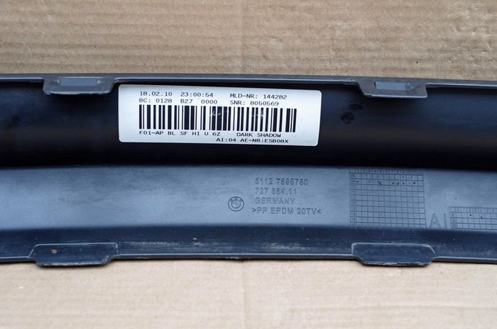 bmw f01 rear diffusor