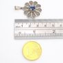 800 Silver Vintage Dutch Filigree Delfth Pendant Image 7