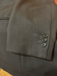Zantos Mens Grey Suit. 40R, 34R.