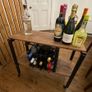 Industrial Wine Rack Table Image 4