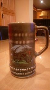 Irish Wade Tankard Irish jaunting car