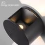 Brand New AWEKLIY 12W Indoor Outdoor Wall Light 3000K Warm White Image 2