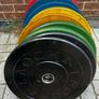 150kg olympic bumper weight plates Image 2