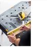 Foldable Workbench with Metal Legs for Maximum Stability, Large Work Surface, with Practical Handle Image 2