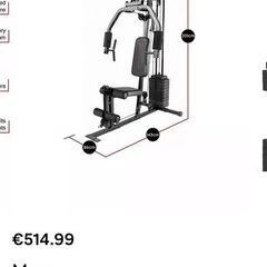 Marcy home gym 45kg weight