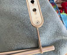 Curtain poles (double rails) x 2 sets