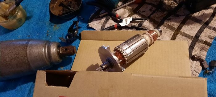 Makita 6906 19mm impact wrench 110v "Refurbished"