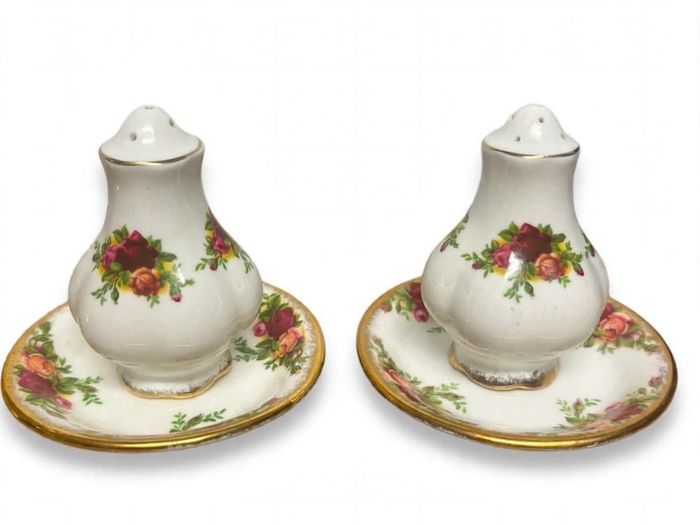 Royal Albert Salt and Pepper