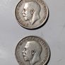 Silver sixpence X2. Image 2