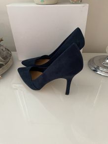 Next Navy Shoes Stillettoes