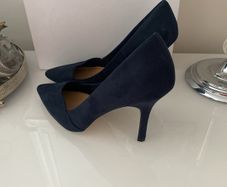 Next Navy Shoes Stillettoes
