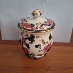 Masons Mandalay lidded pot, jam/honey/sugar