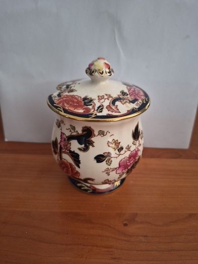 Masons Mandalay lidded pot, jam/honey/sugar