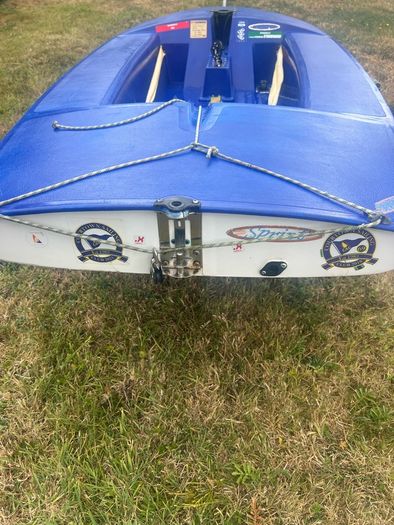 Topper sailing Dinghy