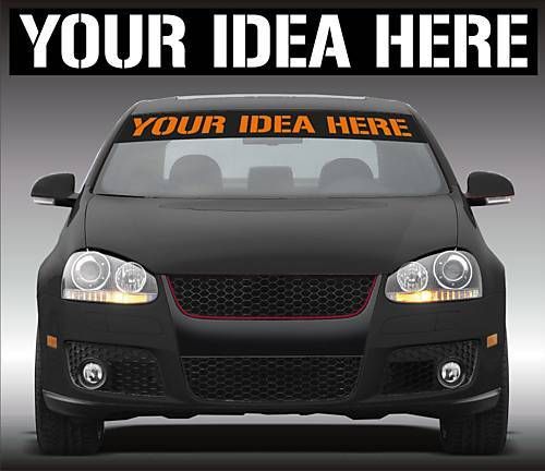 your own idea