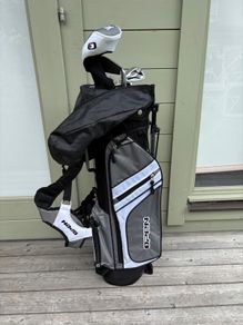 Kids age 9-12 beginner golf clubs set and bag left handed