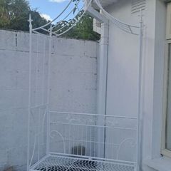 Ornate Metal Garden Bench