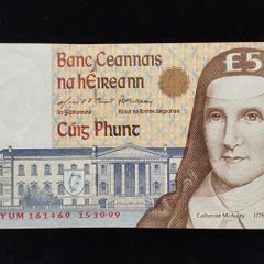 Ireland | 5 Pounds | 1999 | P.75b | YUM 161469 | UNC