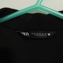Zara black long sleeve dress Image 3