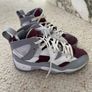 Jordan Two Trey trainers in white/ cherrywood red Image 2