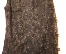 New black lace top no sleeves tag attached
