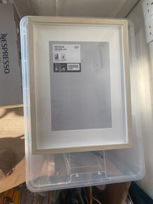 picture frame - IKEA hovsta - 30cm x 40cm, matted to A4 size