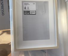 picture frame - IKEA hovsta - 30cm x 40cm, matted to A4 size