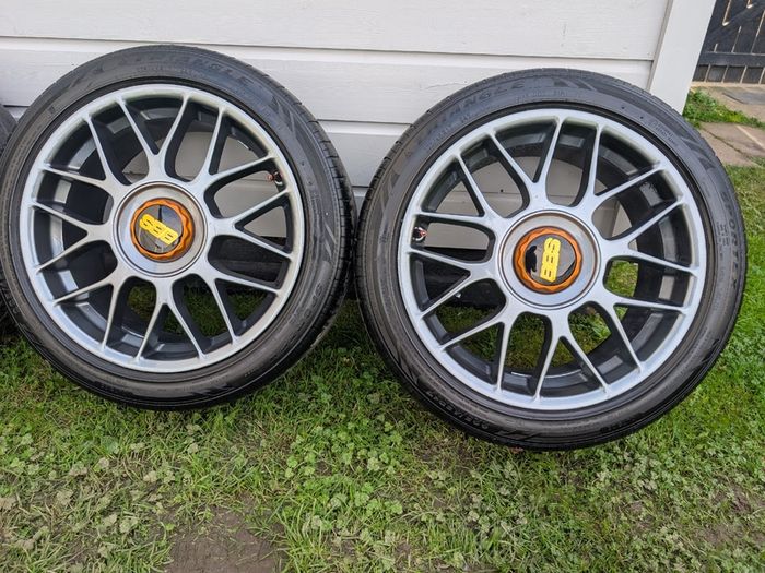 R17 5x112 genuine BBS RC 307 wheels