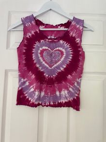 Tie Dye  T -Shirt with Sequins - Size S/M
