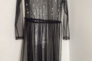 Zara summer dress sheer new with tags