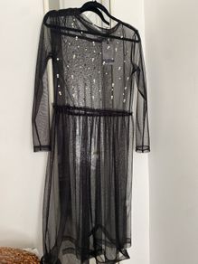 Zara summer dress sheer new with tags