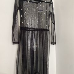 Zara summer dress sheer new with tags