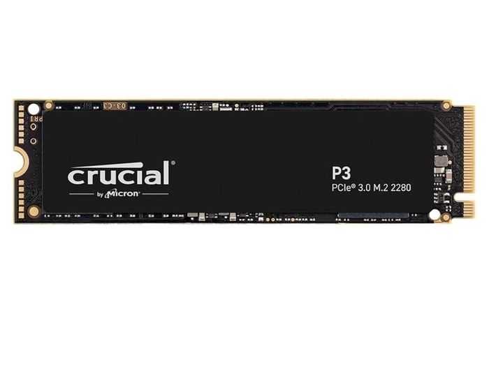 Crucial P3 1TB M.2 PCIe Gen3 NVMe Internal SSD